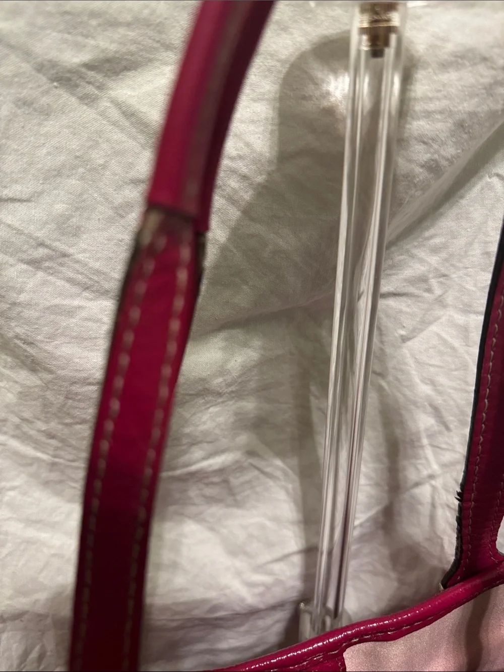 Coach Fuchsia Leather Signature Tote
